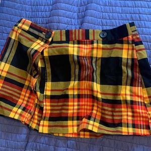 Plaid skirt